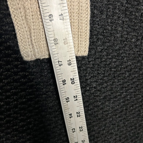 UGG Women Size Small Beige Knit‎ Cowl Neck Sweater M Cotton Cashmere Blend - Picture 6 of 7